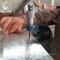 Peso de zinc peso regular lámpara de acero galvanizado de 1.2 mm de espesor